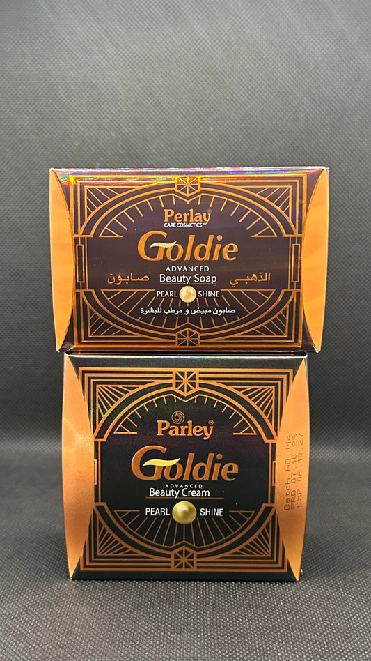 Orange soap + cream set - Parley Goldie